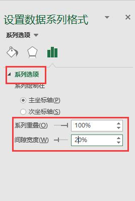 調整系列重疊參數